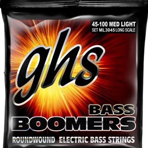 Ghs ML3045 Medium Light Roundwould Long Scale Bass Strings 45/100