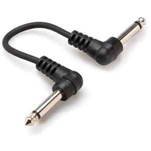 Hosa Molded Guitar Patch Cable- 6in.