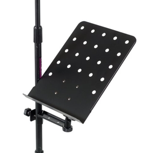 Stagg Small Music Stand with Arm for Mic Stand Attachment