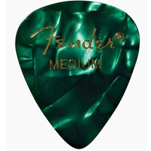 Fender® 351 Shape Premium Pick Pack- Medium Green