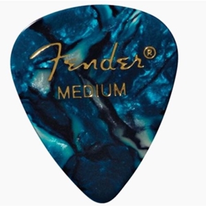 Fender® 351 Shape Premium Pick Pack- Medium Turq