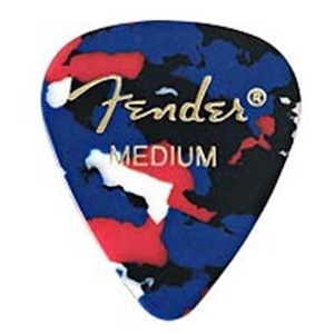Fender® 351 Standard Pick Pack- Medium Confetti