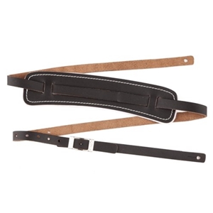 Fender® Standard Vintage Strap- Black Leather