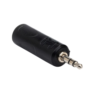 Hosa 1/4in TRS to 3.5mm TRS