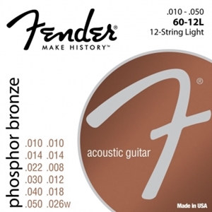 Fender 12 String Light Gauge Phospher Bronze Guitar Strings