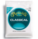 Martin M160 Clear Nylon Silver Wound Ball End Classical Guitar Strings