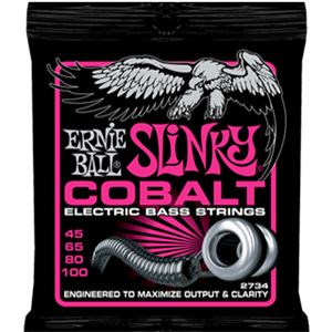 Ernie Ball Cobalt Super Slinky Bass Strings 45-100