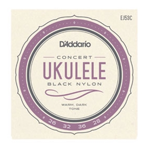 D'addario EJ53C Pro-Arté Rectified Ukulele Strings- Concert