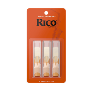 Rico by D'Addario Alto Sax Reeds - Strength 2.5 - 3-pack