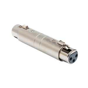 Hosa Gender Changer, XLR3F to Same