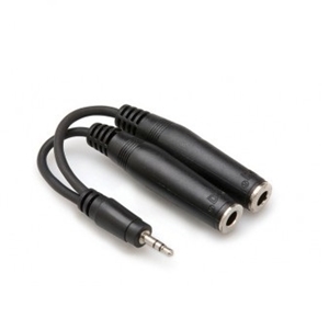 Hosa YMP233 Y-Cable, 3.5mm Stereo to 1/4" Stereo Female