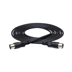 Hosa MIDI Cable, 5-pin DIN to Same - 20ft