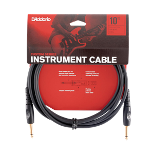 D'Addario Custom Series Instrument Cable 10ft