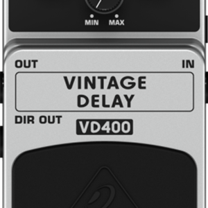 Behringer VD400 Vintage Analog Delay Effects Pedal