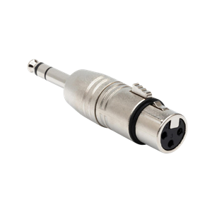 Hosa Adaptor, XLR3F to 1/4in TRS
