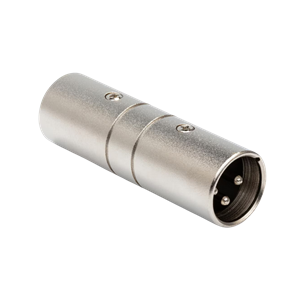 Hosa Gender Changer, XLR3M to Same