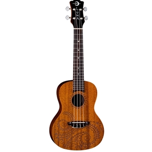 Luna Ukulele Concert Tattoo Mahogany w/gigbag
