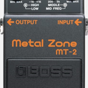 Boss MT2 Metal Zone Distortion Pedal