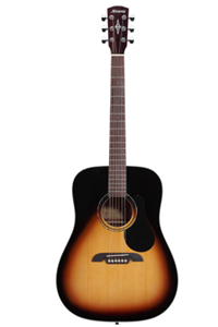 Alvarez Regent Series RD26 Acoustic Guitar in Sunburst Finish with Deluxe Gig Bag