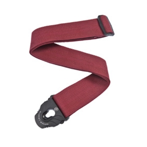 D'addario Planet Lock Guitar Strap, Red