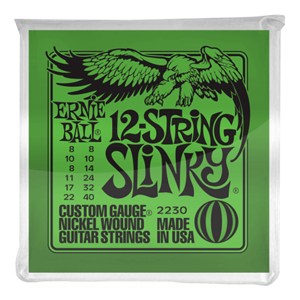 Ernie Ball Slinky 12-String Nickel Wound Electric Guitar Strings