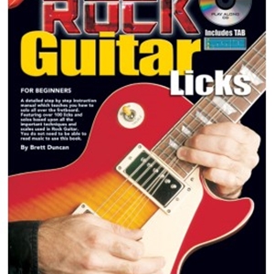 Progressive Rock Guitar Licks with CD and Poster
