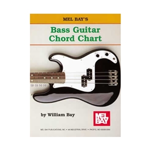 Mel Bay's Bass Guitar Chord Chart