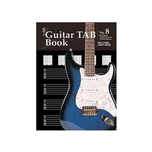 Guitar Tab Manuscript Book