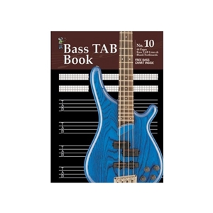 Bass Tab Manuscript Book