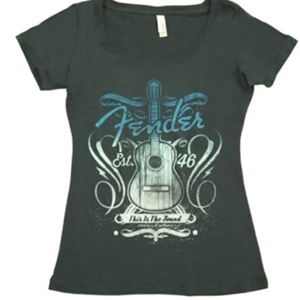 Fender® Ladies Sound T-Shirt- Medium