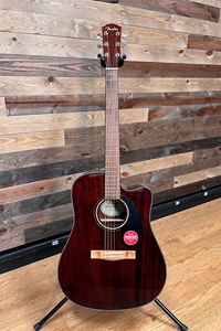 Fender® CD-60SCE Solid Top All Mahogany Acoustic/Electric Guitar
