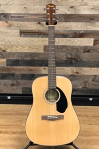 Fender® CD-60 Solid Top Acoustic Guitar in Natural Finish