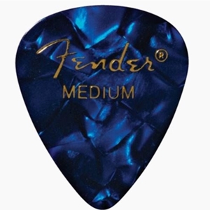 Fender® 351 Shape Premium Pick Pack- Medium Blue