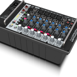 Behringer Europower PMP500MP3 Ultra-Compact 500-Watt 8-Channel Powered Mixer