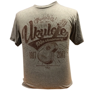 Martin 100th Anniversary Ukulele Tee- Medium
