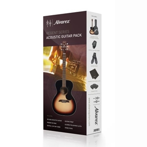 Alvarez RF26 Folk Size Acoustic Guitar Pack in Sunburst Finish
