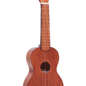 Mahalo Kahiko Series Soprano Ukulele in Transparent Brown