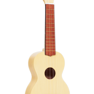 Mahalo Kahiko Series Soprano Ukulele in Transparent Butterscotch