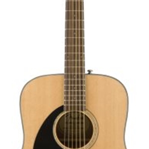 Fender® CD60S LEFT HANDED Dreadnought Acoustic Guitar in Natural Finish