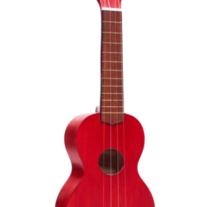Mahalo Soprano Ukulele in Transparent Red