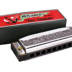 Hohner Old Stanby Diatonic Harmonica, Key of C