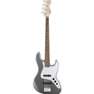 Fender ® Squier Affinity Series ™ Jazz Bass with Roseboard Fretboard, Silver