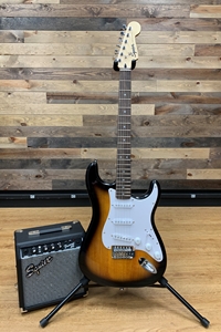 Squier® Stratocaster® Pack with Frontman 10G Amplifier in Sunburst Finish