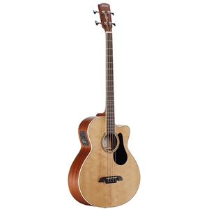Alvarez AB60CE Acoustic Electric Bass in Natural Finish