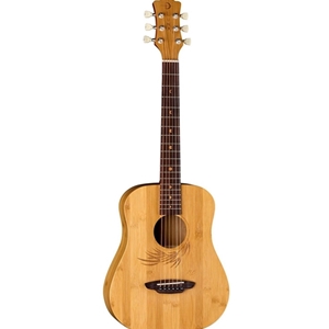 Luna Safari Bamboo Guitar with Gig Bag