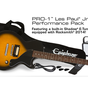 Epiphone Pro 1 Les Paul Jr Pack Vintage Sunburst w/Rocksmith
