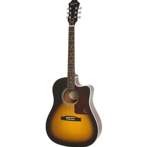 Epiphone Limited Edition AJ210CE Vintage Sunburst w/Hardshell Case