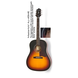 Epiphone Masterbilt AJ45ME Acoustic Electric Guitar Vintage Sunburst