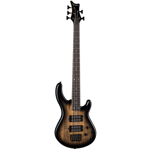 Dean Edge 2 Five String Bass in Charcoal Burst