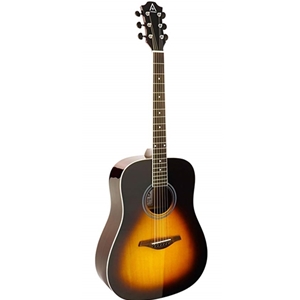 Hohner Dreadnought Acoustic Guitar in Sunburst Finish